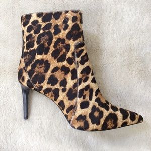 Banana Republic Leopard Booties